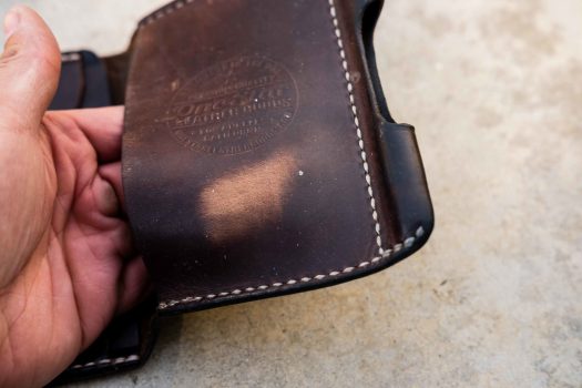 Pull-up leather quality on the Horween Natural CXL