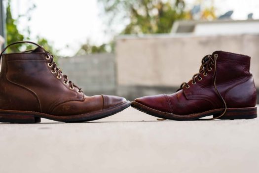 Viberg Natural Chromexcel vs Color 8 Chromexcel