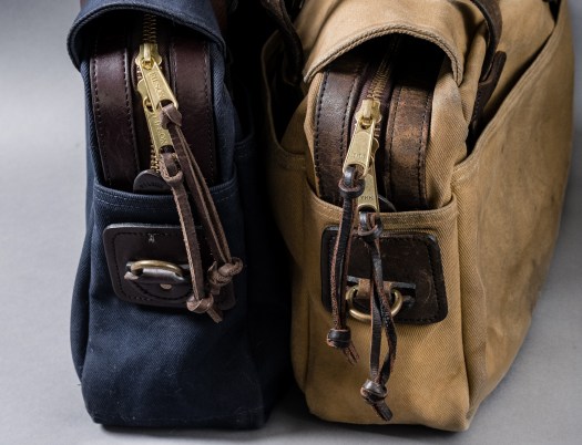 Filson 257 Briefcase Model Then and Now