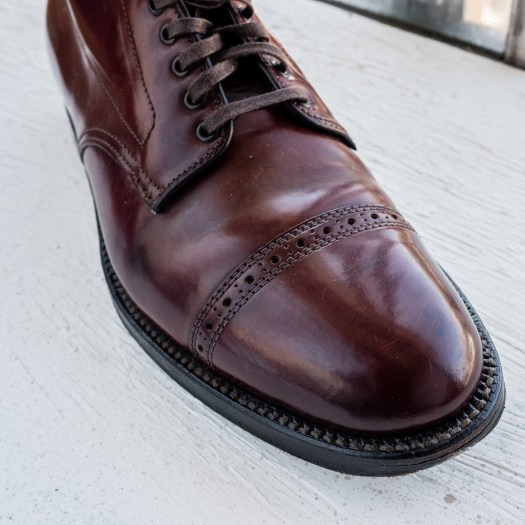 Alden x JCrew Color 8 Shell Cordovan Captoe Boot