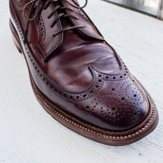 Alden x The Bureau Belfast Color 8 Shell Cordovan Longwing